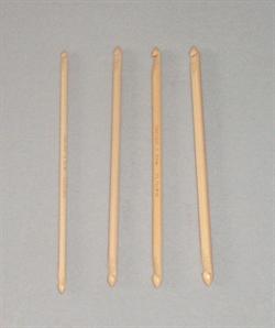 Dobbelt hakkenål i bambus