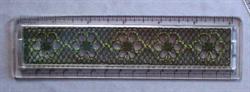 AN 0651 Mønster til lineal 15 cm.
