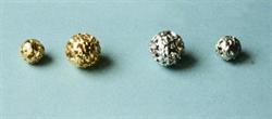 Filigran perle 9 mm farve guld 75304