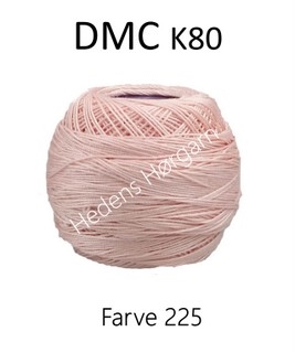 DMC K80 farve 225 Lys rosa