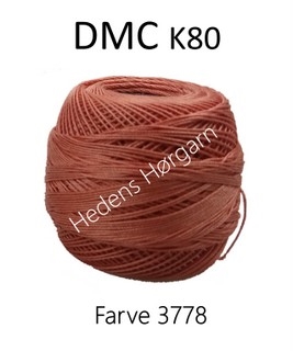 DMC K80 farve 3778 Rødbrun