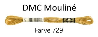 DMC Mouline Amagergarn farve 729