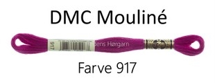 DMC Mouline Amagergarn farve 917