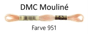 DMC Mouline Amagergarn farve 951