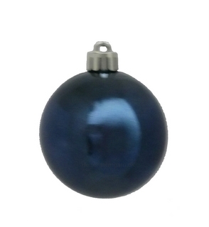 Julekugle 6 cm farve mørkeblå
