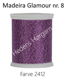 Madeira Glamour nr. 8 farve 2412 lilla