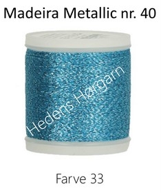Madeira Metallic nr. 40 farve 33