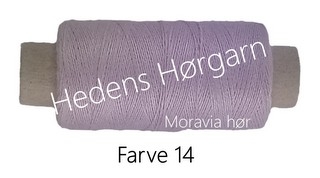 Moravia Hør 50/4 farve 14 Lys lilla