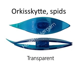 Orkisskytte  med spids transparent 