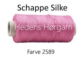 Schappe- Seide 120/2x4 farve 2589 mørk pink