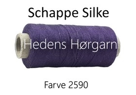 Schappe- Seide 120/2x4 farve 2590 mørk lilla