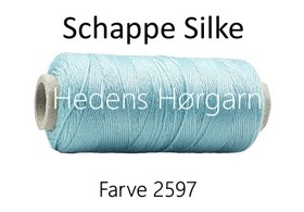 Schappe- Seide 120/2x4 farve 2597 lys turkis