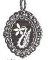 AN 0226 Blomst til medaljon
